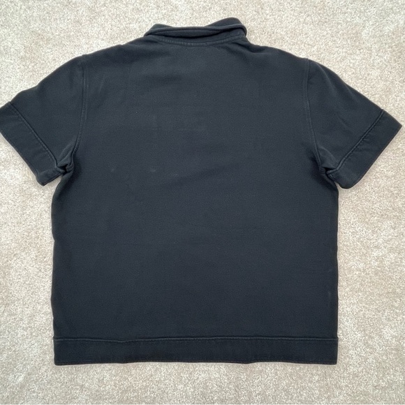 Lacoste Live Shirt Adult XXL Black Fleece Lined Polo Casual Preppy Unisex - Picture 14 of 15